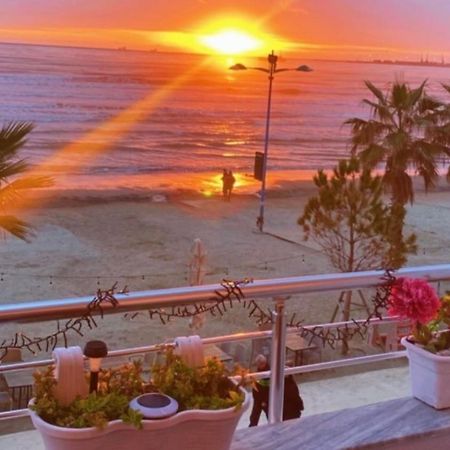 Durres Strand direkt am Meer Exterior foto
